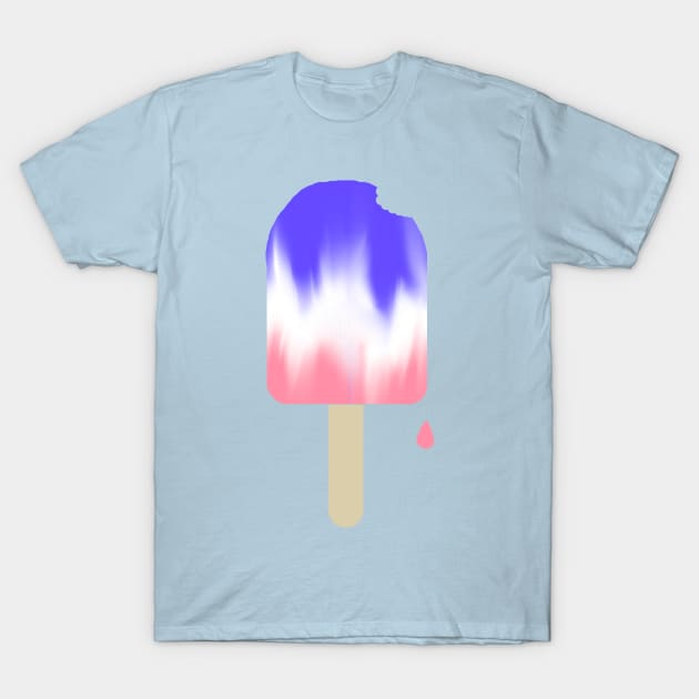 One Proud Popsicle - Trans Pride Flavor T-Shirt by LochNestFarm